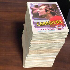 Vintage 1980 1981 O-Pee-Chee Hockey Trading Card Lot 200+ VG-NM Trading Cards